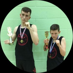 kickboxing-competition training for kids